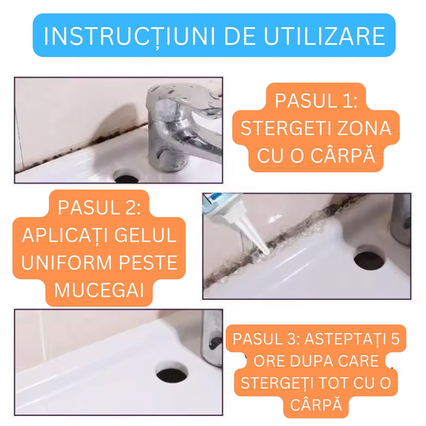 Gel anti-mucegai extrem Rabito