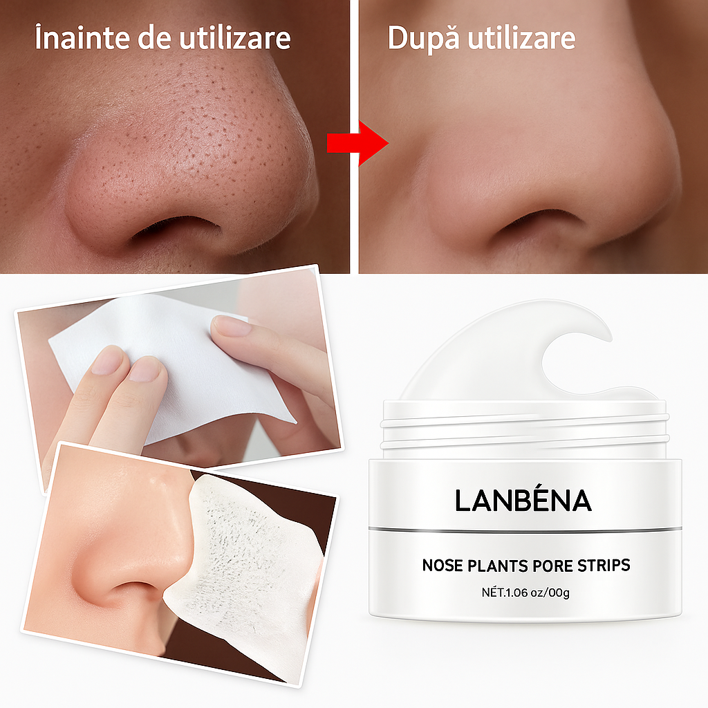 Lanbena Nose Plants – Adio puncte negre în 10 minute!