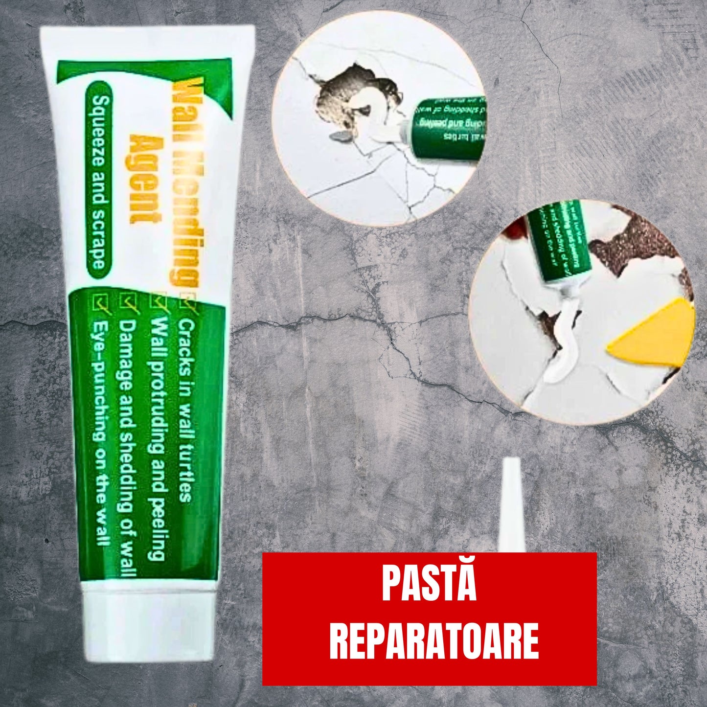 WALL FIX - Kit complet de reparat pereții