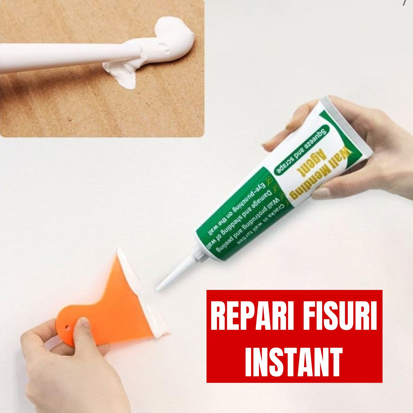 WALL FIX - Kit complet de reparat pereții