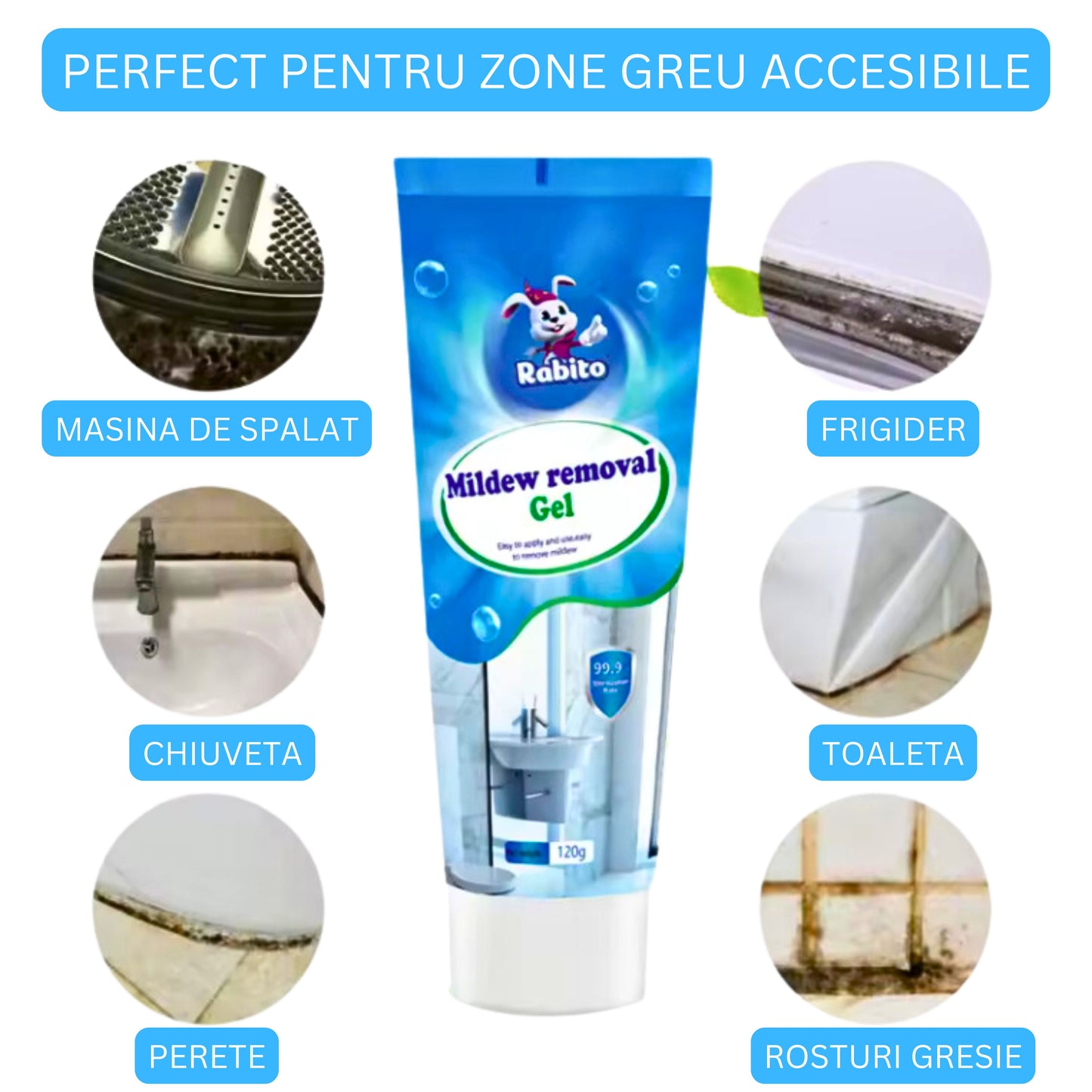 Gel anti-mucegai extrem Rabito