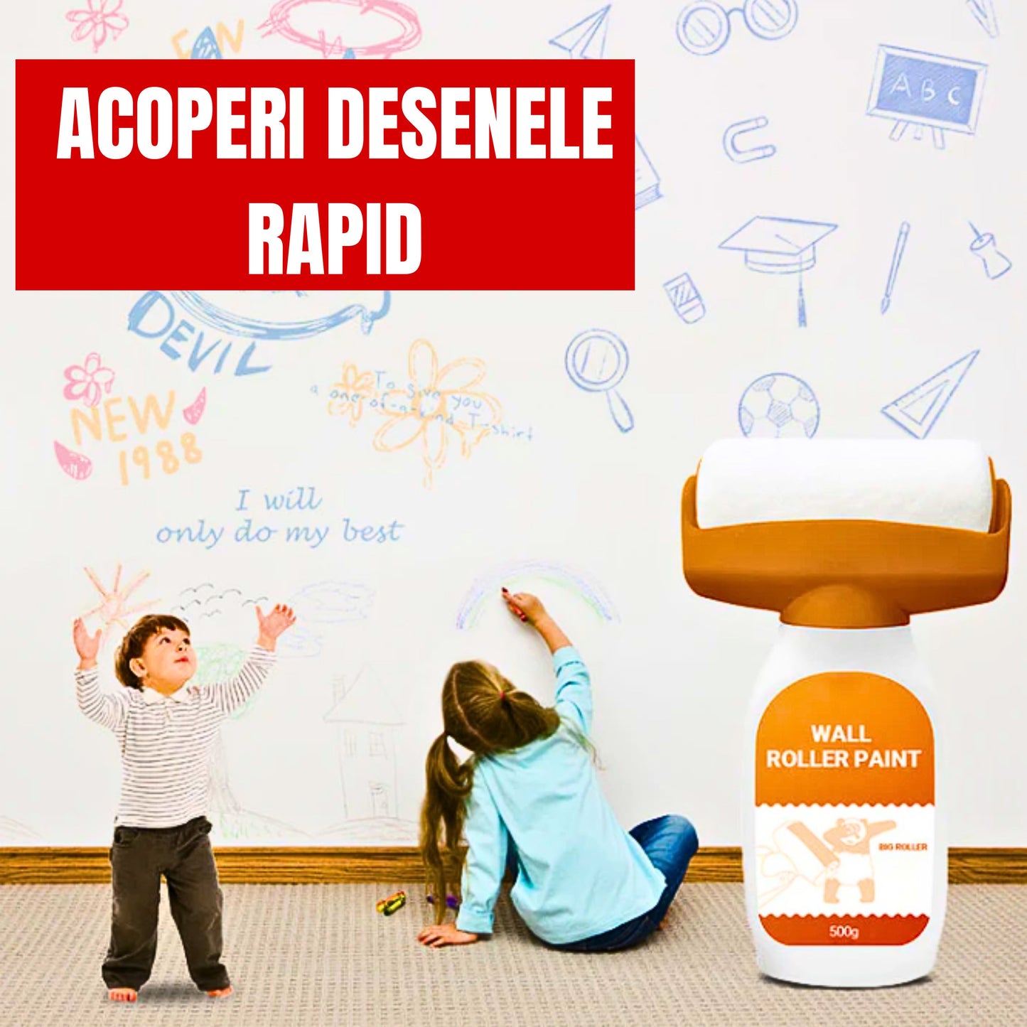WALL FIX - Kit complet de reparat pereții