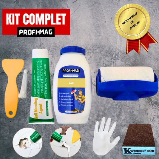WALL FIX - Kit complet de reparat pereții