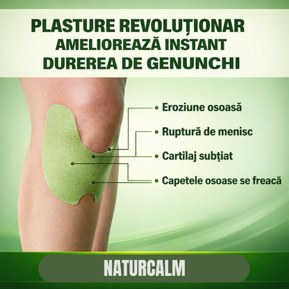 NaturCalm - plasturi speciali pentru articulații și mușchi