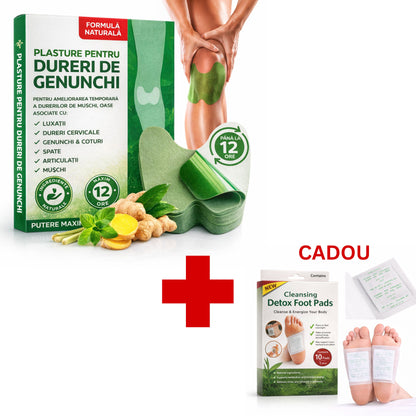 NaturCalm - plasturi speciali pentru articulații și mușchi